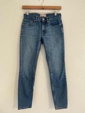 Everlane Blue Cropped Ankle Jeans